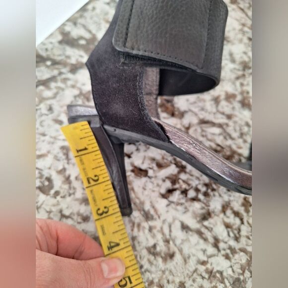 Pedro Garcia Yola Black Suede Heels size 36/6 US - Picture 8 of 8